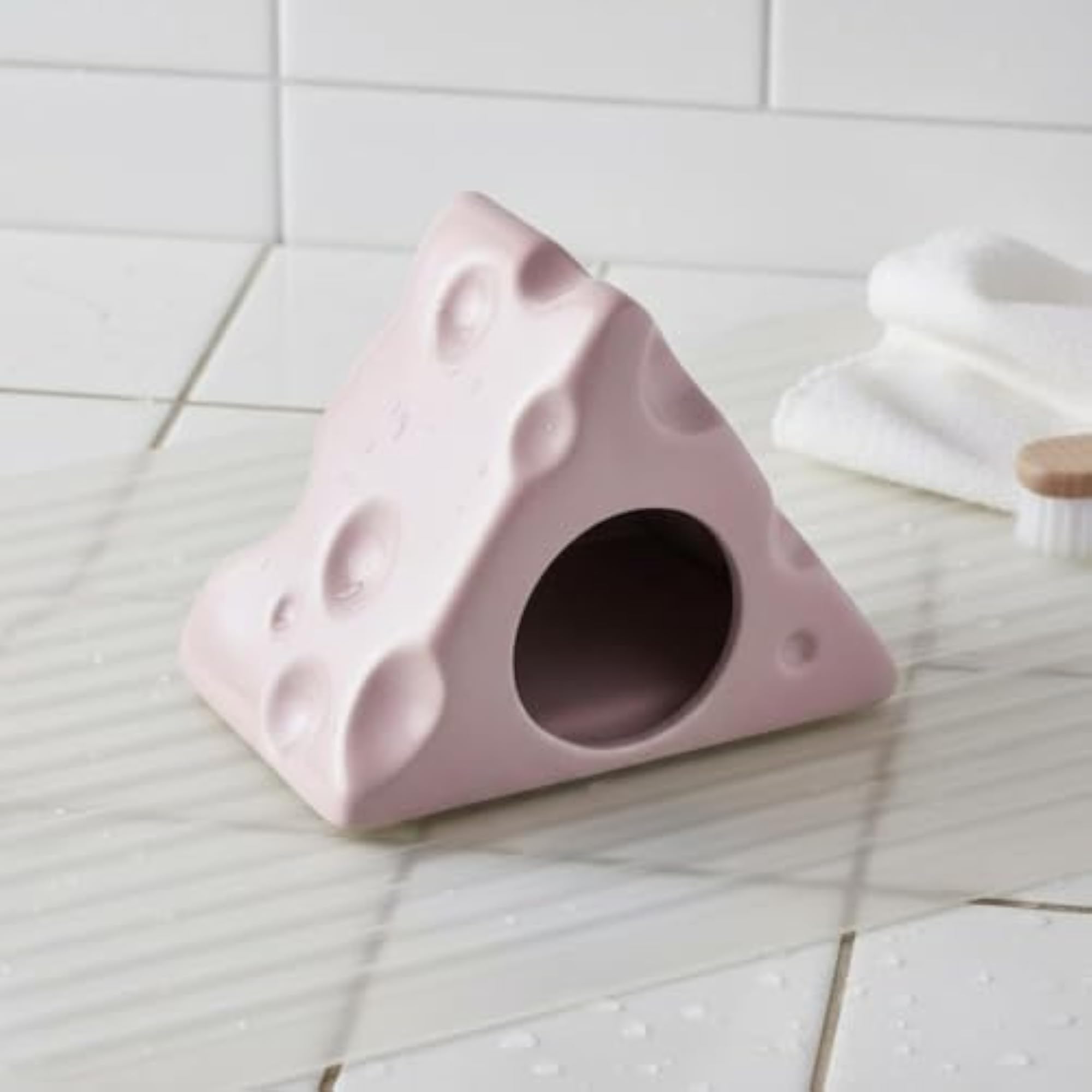 Easy to Clean Cheese Shaped Hamster House, Long-Lasting